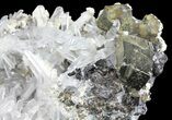 Sphalerite, Pyrite and Quartz Association - Peru #95952-2